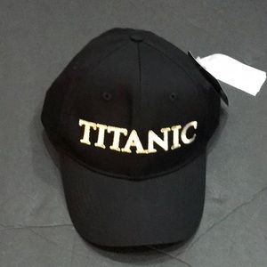 Kid/ Men Black Titanic Cap